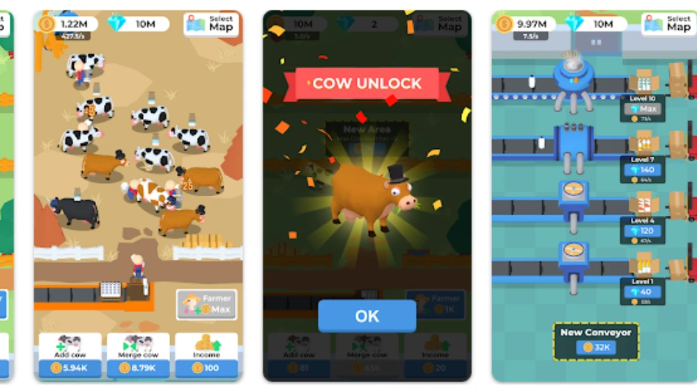 Cow Clicker screenshot