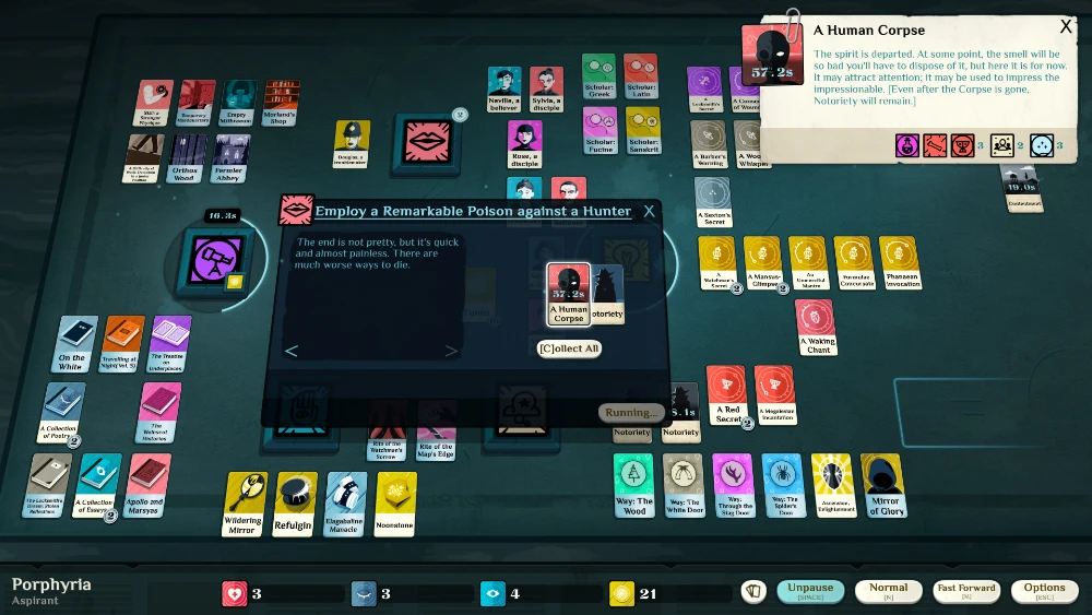 Cultist Simulator screenshot