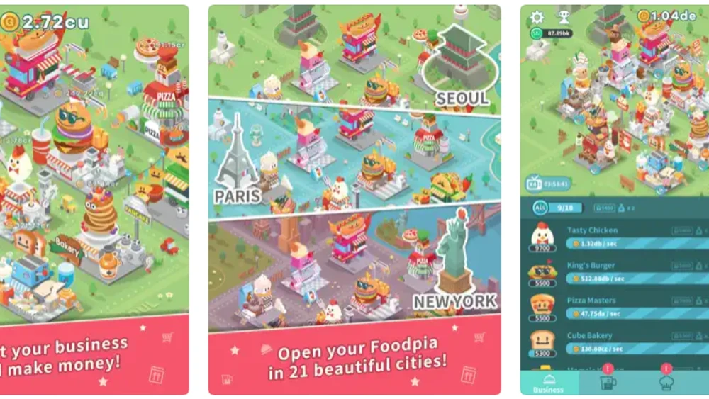 Foodpia Tycoon screenshot