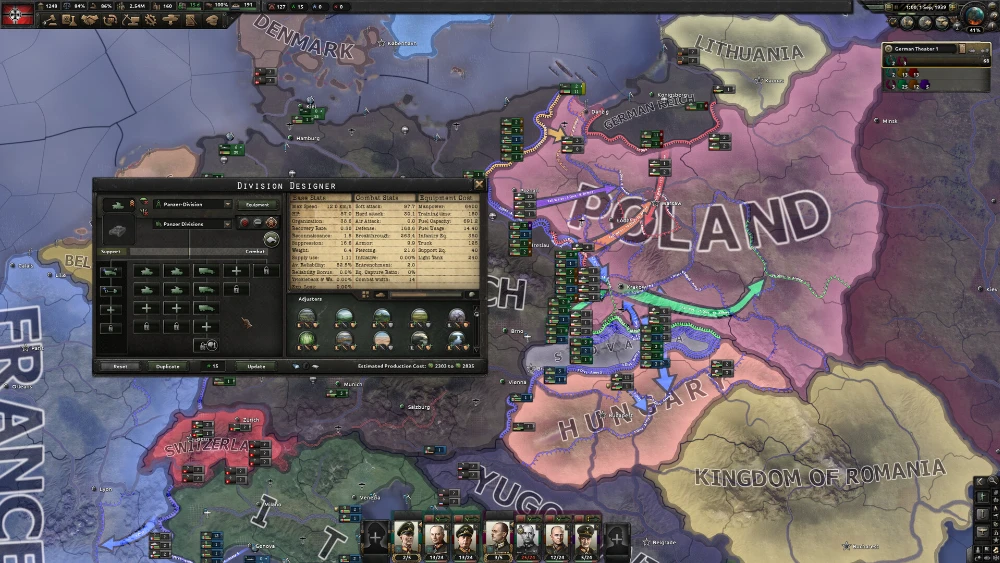 Hearts of Iron screenshot