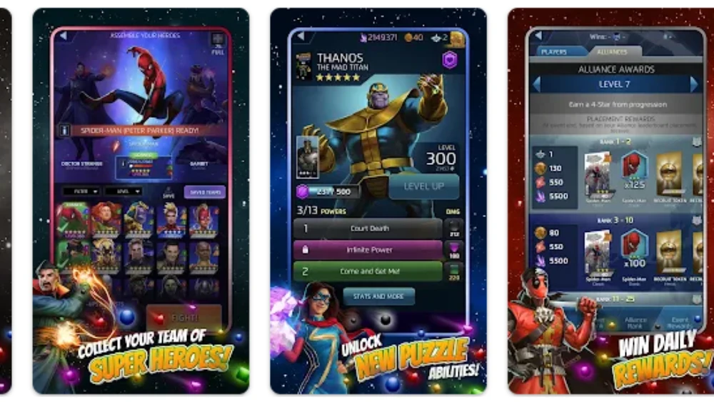 MARVEL Puzzle Quest: Hero RPG screenshot