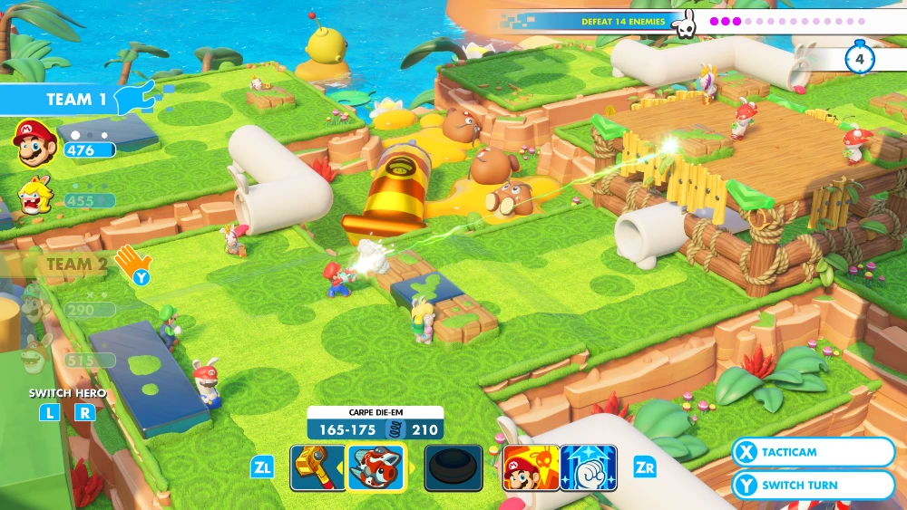Mario + Rabbids: Kingdom Battle screenshot
