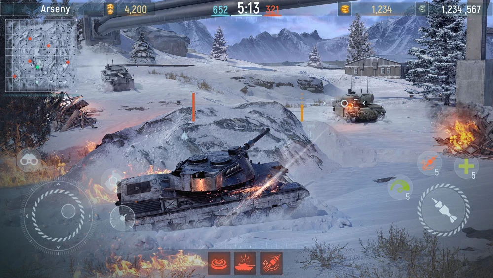 Modern Tanks screenshot