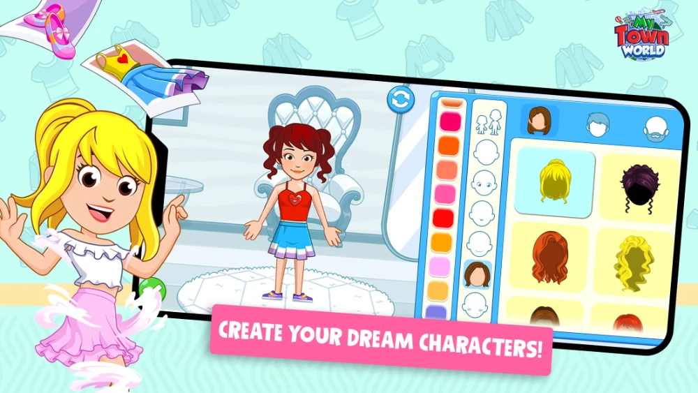 My Town World: Doll House Life screenshot