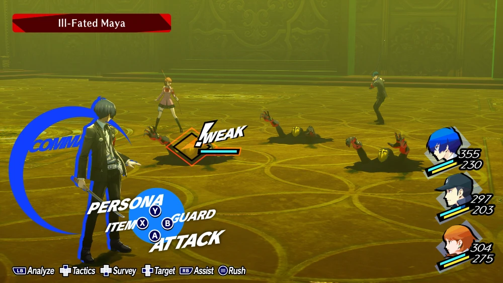 Persona screenshot