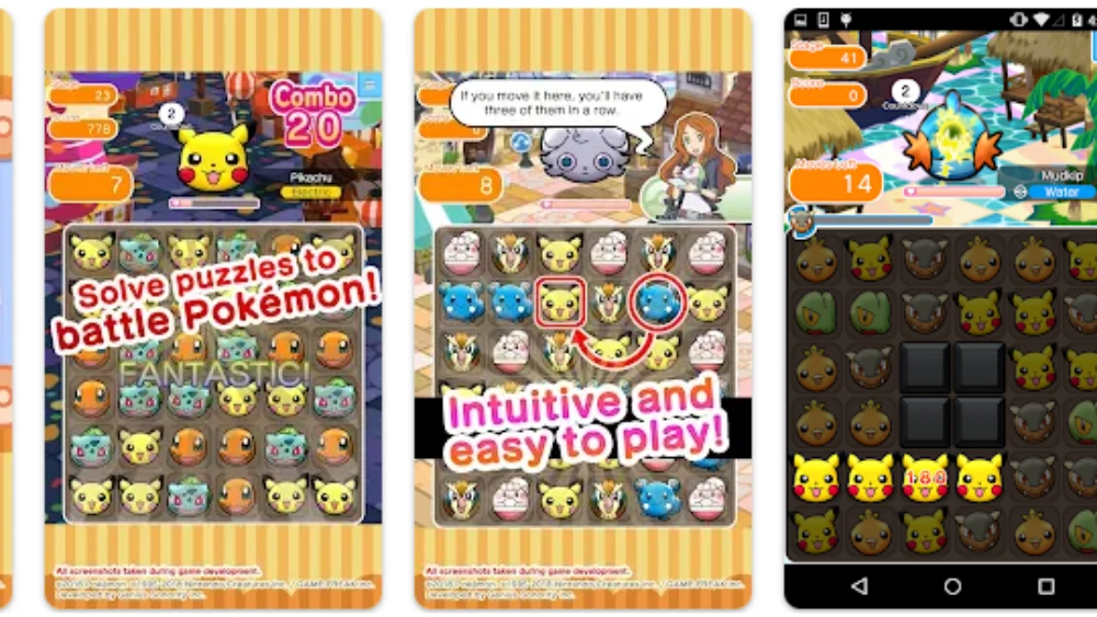 Pokémon Shuffle Mobile screenshot