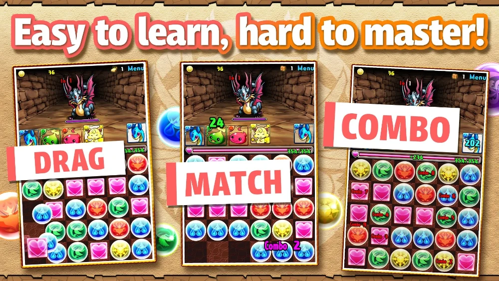 Puzzle & Dragons screenshot