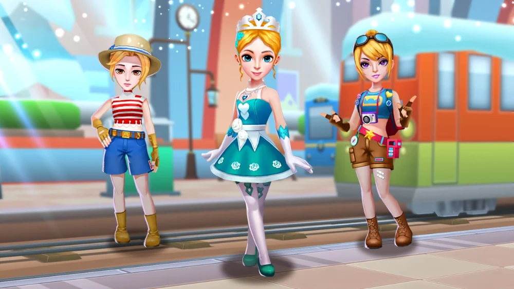 Subway Princess Runner screenshot