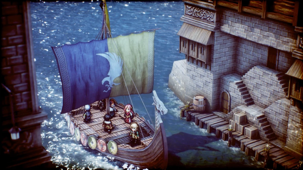 TRIANGLE STRATEGY screenshot