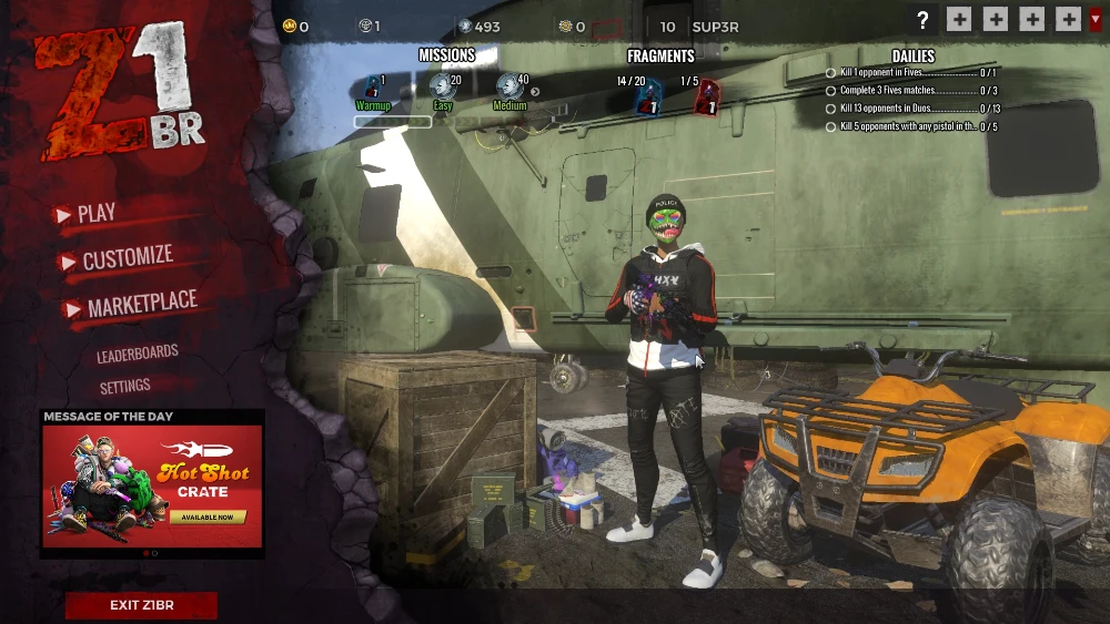 Z1 Battle Royale screenshot